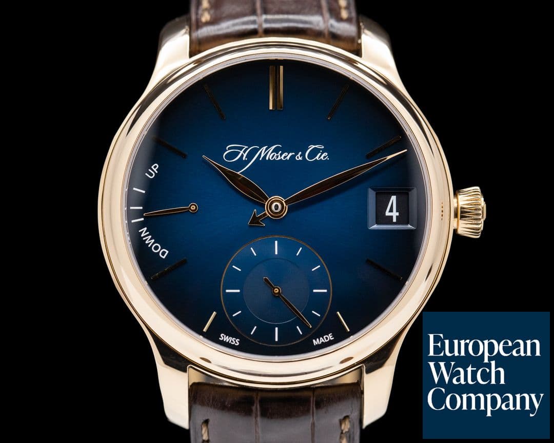 Image of H. Moser and Cie. Endeavour Perpetual Calendar 1 18k Rose Gold 2021