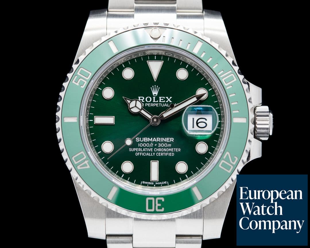 Image of Rolex Submariner "Hulk" Green Ceramic Bezel Green Dial SS 2019
