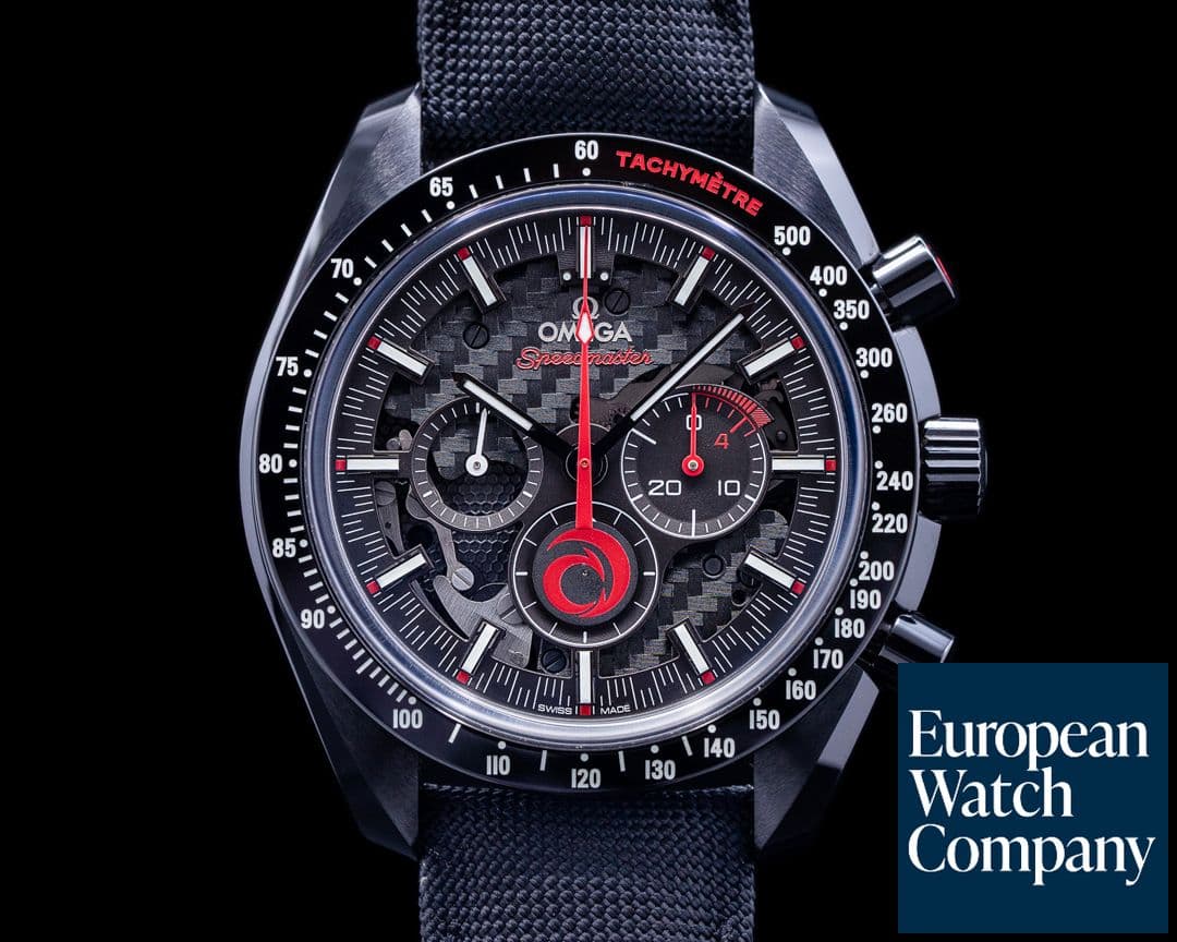 Image of Omega Dark Side of the Moon "Alinghi" Ceramic / Black Dial