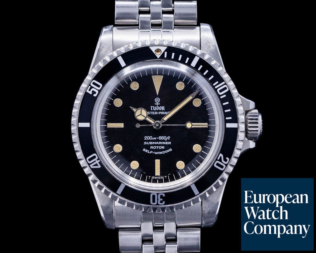 Image of Tudor Vintage Submariner "Rose Logo" Matte Dial 1967 FULL SET WOW!