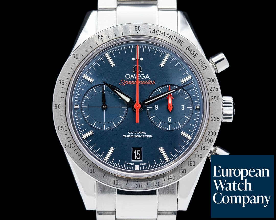 Image of Omega Speedmaster 57 Co-Axial SS Blue Dial