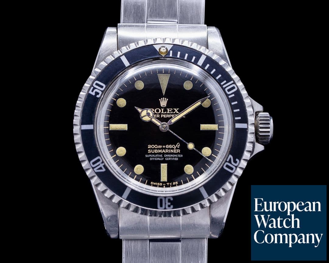Image of Rolex Submariner 5512 4 Line Gilt FULL GLOSS 1966