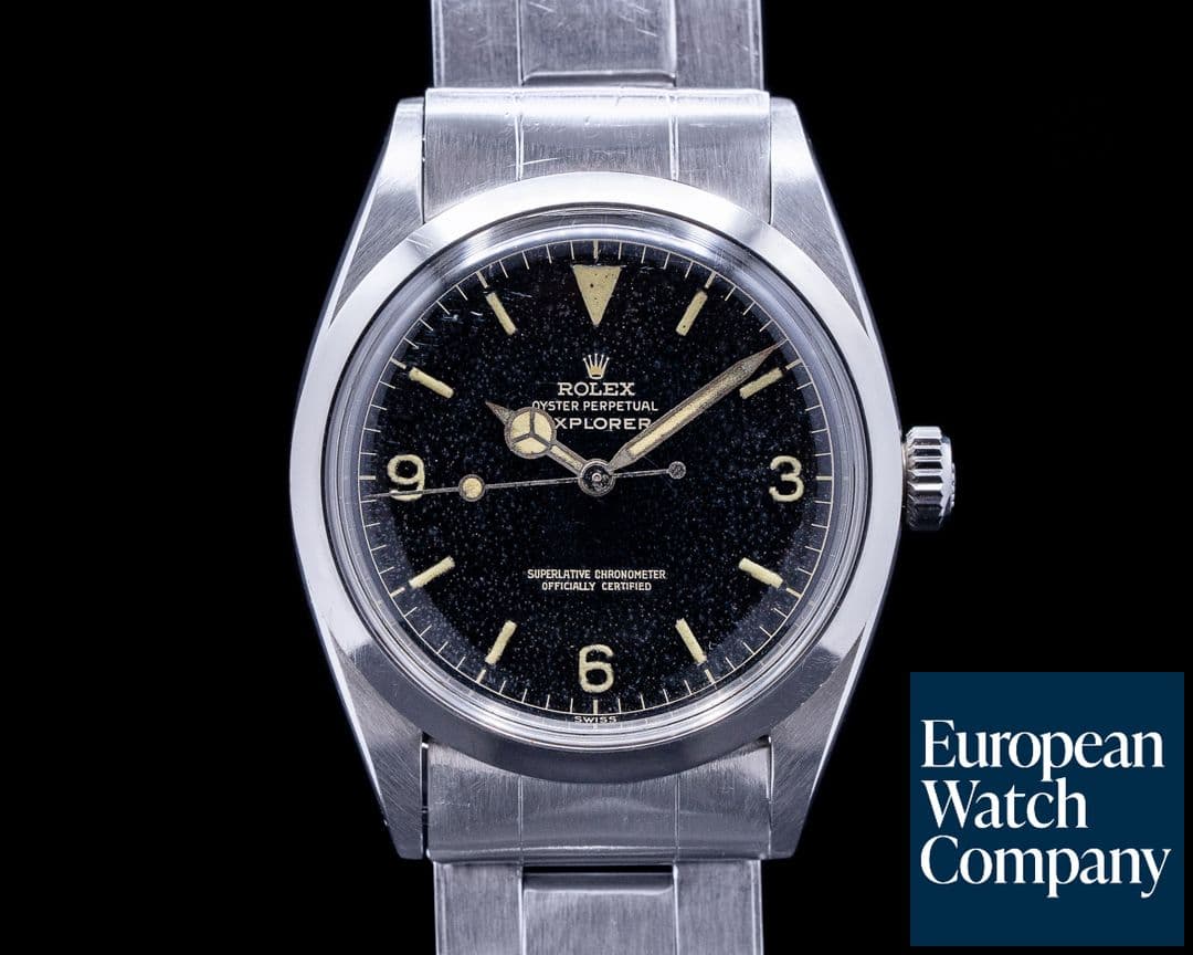 Image of Rolex Vintage Explorer I Gilt Chapter Dial SS / SS