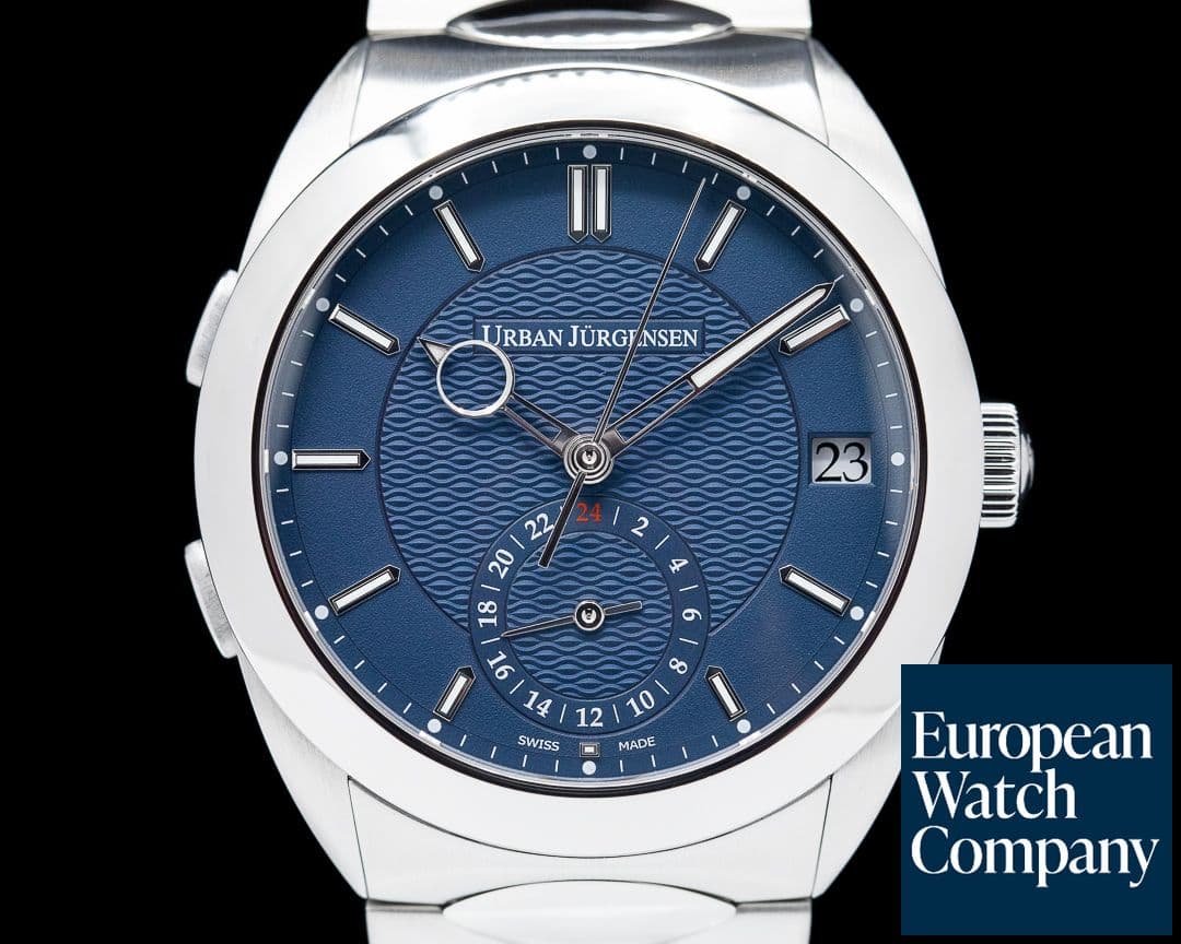 Image of Urban Jurgensen One Collection GMT 5541 Blue Dial / SS