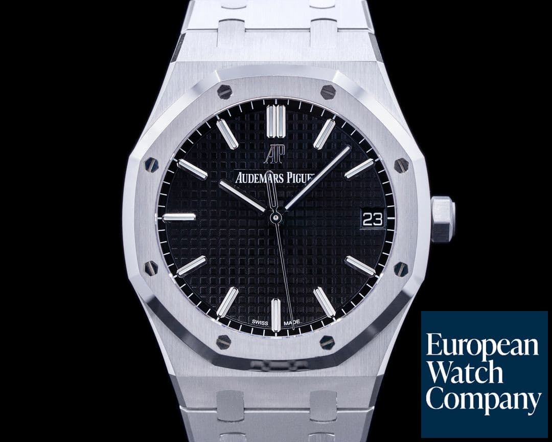 Image of Audemars Piguet Royal Oak Black Dial 15500ST