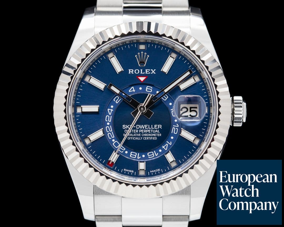 Image of Rolex Sky Dweller 326934 Steel Blue SS / Oyster 2022