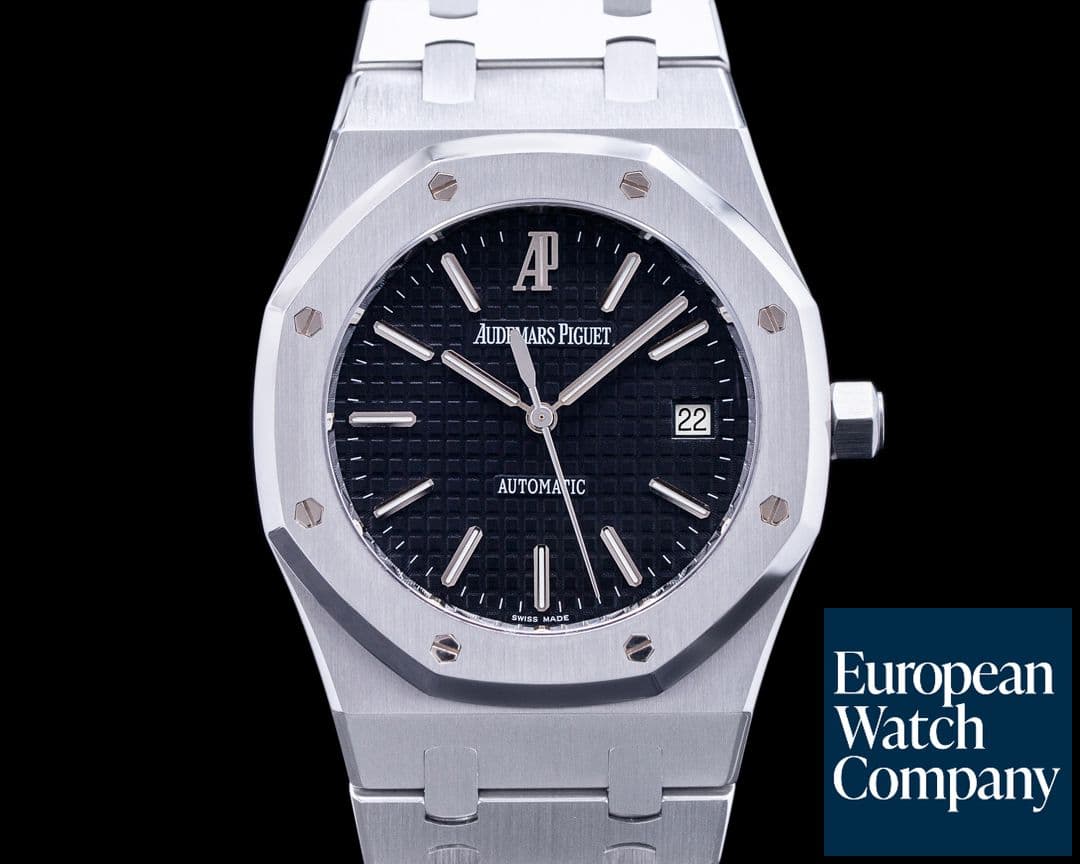 Image of Audemars Piguet Royal Oak Black Dial 15300ST SS