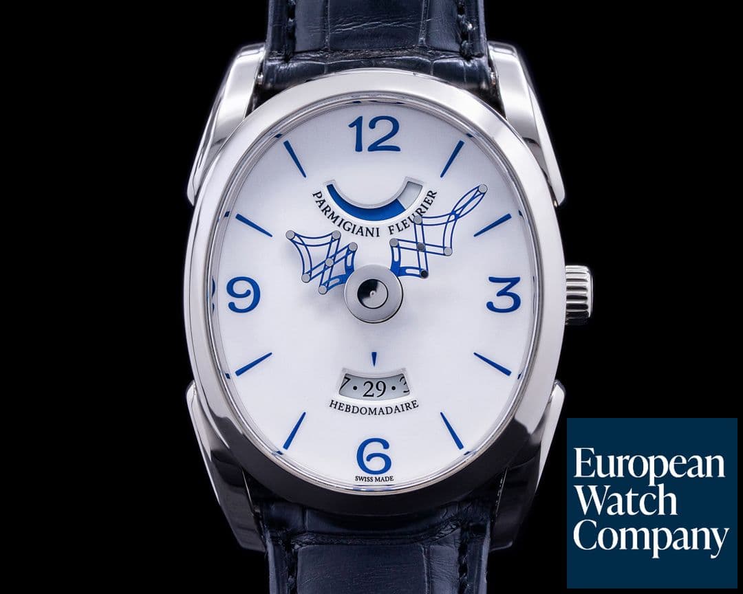 Image of Parmigiani Ovale Pantographe 18K White Gold
