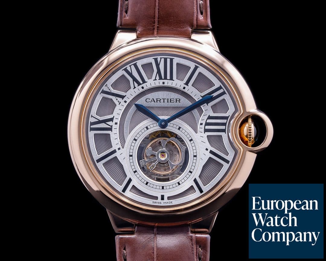Image of Cartier Ballon Bleu Flying Tourbillon Pink Gold