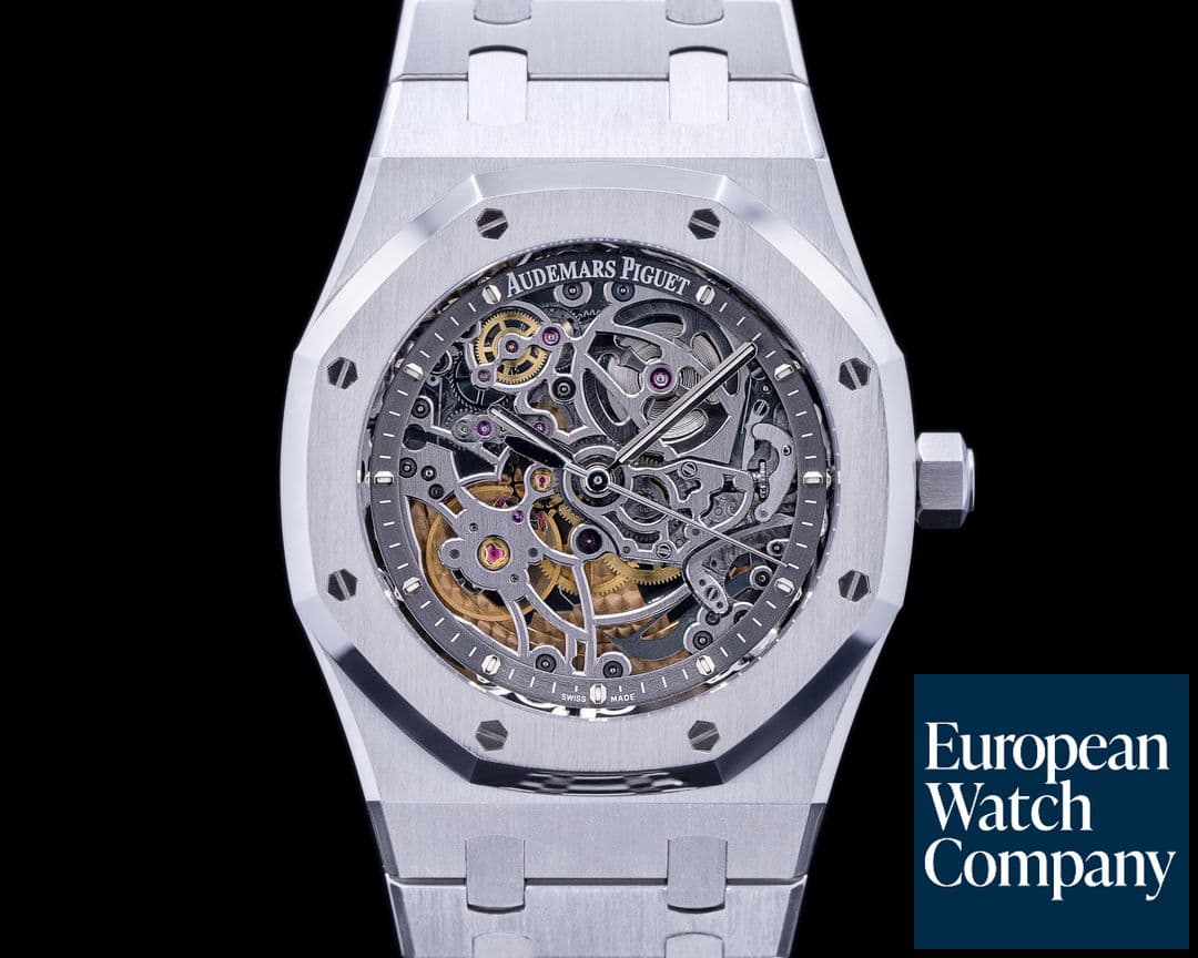 Image of Audemars Piguet Royal Oak 15305ST Skeleton Openworked Selfwinding SS
