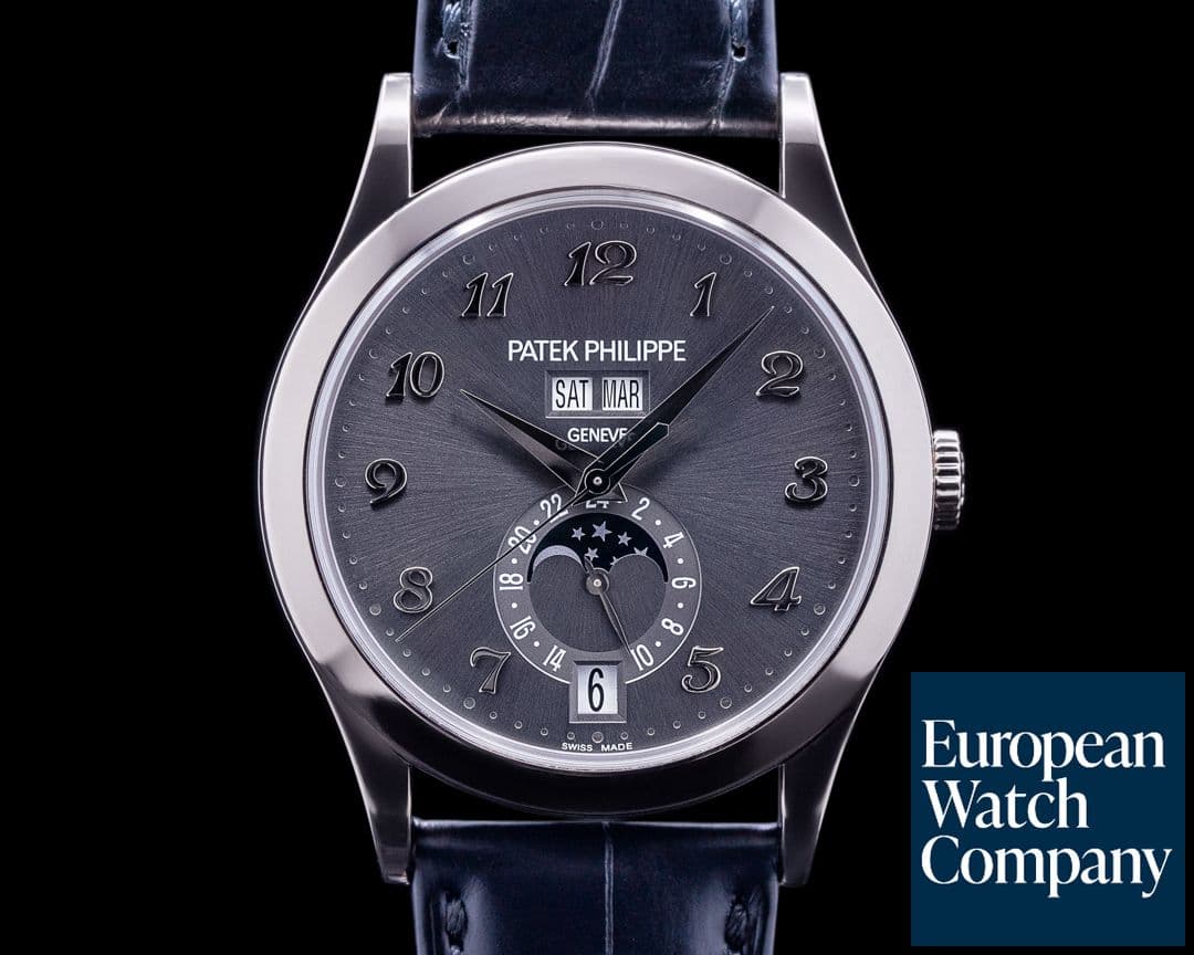 Image of Patek Philippe Annual Calendar Anthracite Dial 18K White Gold