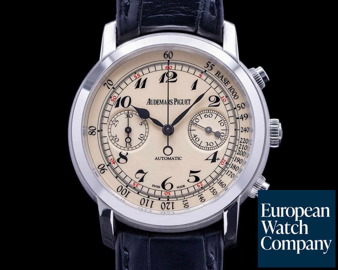 Image of Audemars Piguet Jules Audemars Chronograph 18K White Gold 