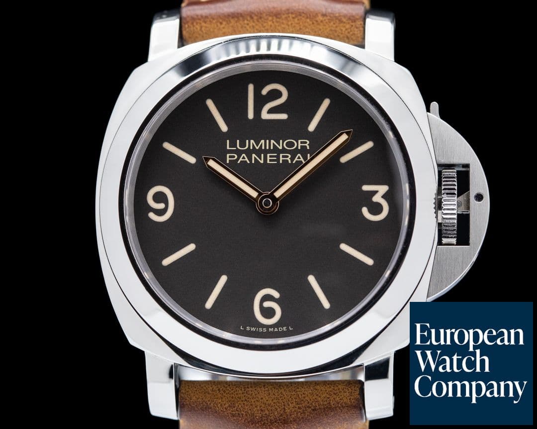 Image of Panerai Luminor Base SS Tobacco Dial 44MM