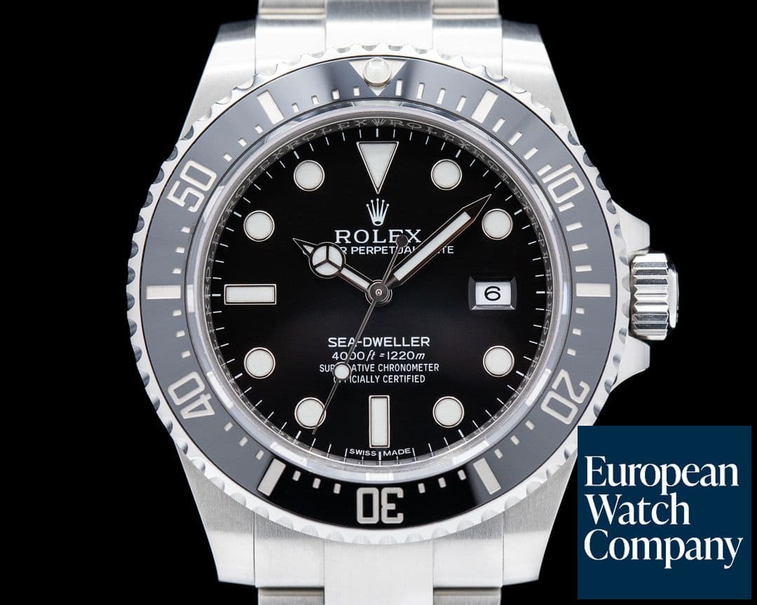 Image of Rolex Sea Dweller 4000 116600 SS DISCONTINUED FULL SET 