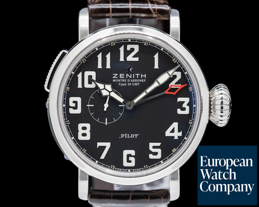 Image of Zenith Elite Pilot Watch GMT