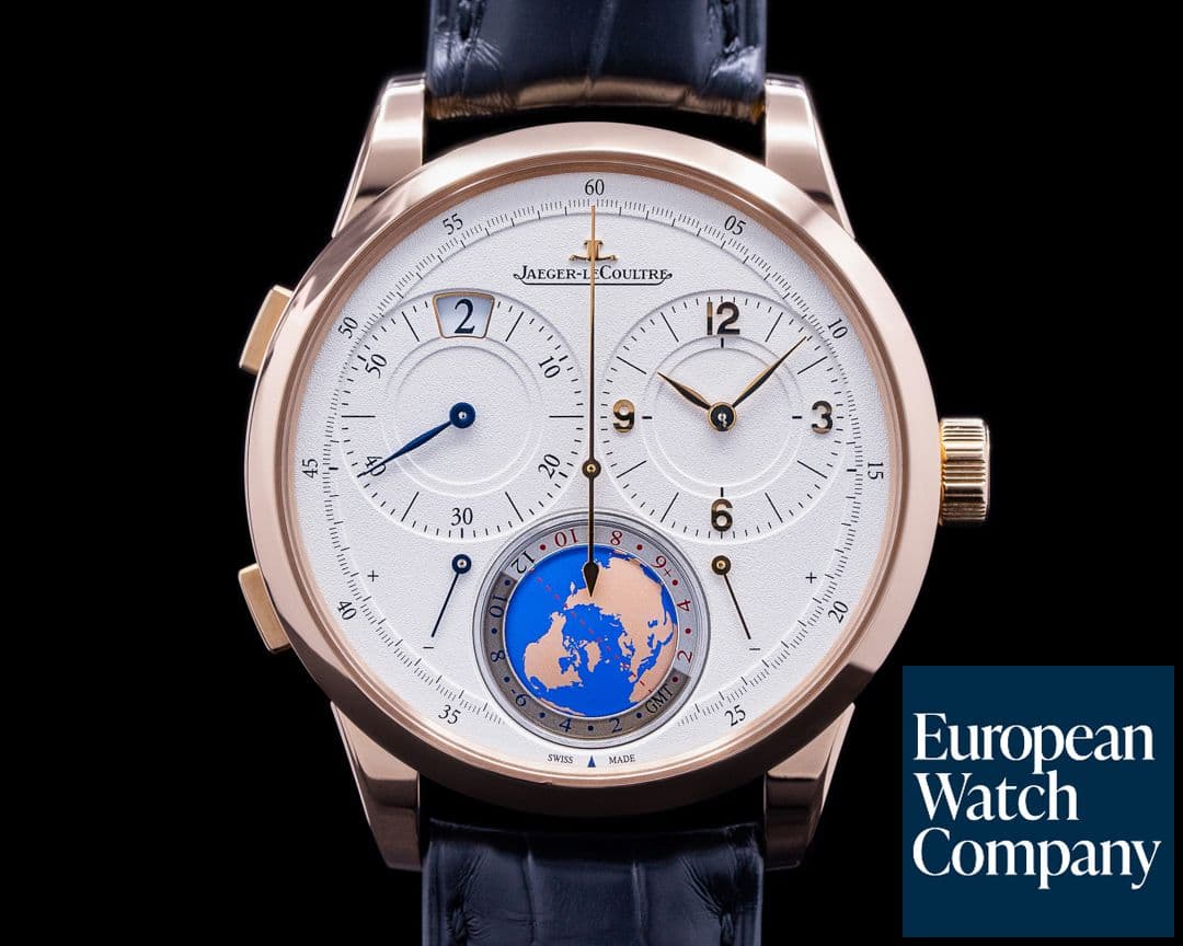 Image of Jaeger LeCoultre Duometre Travel Time 18K Rose Gold 
