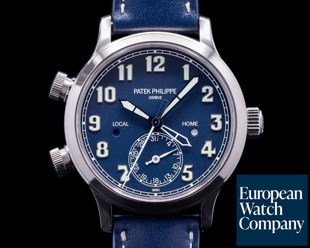 Image of Patek Philippe Mid Size 7234G Calatrava Pilot Travel Time 2021