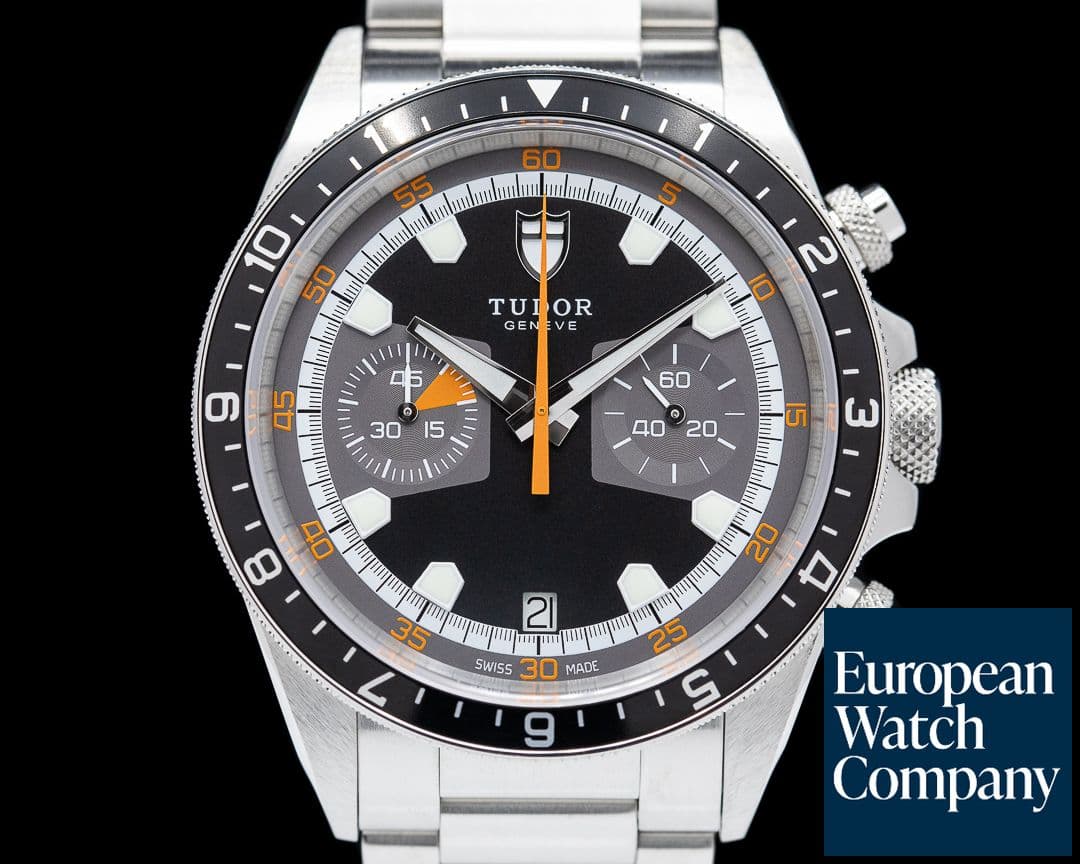 Image of Tudor Heritage 70330N Chronograph Grey Dial SS 2022 