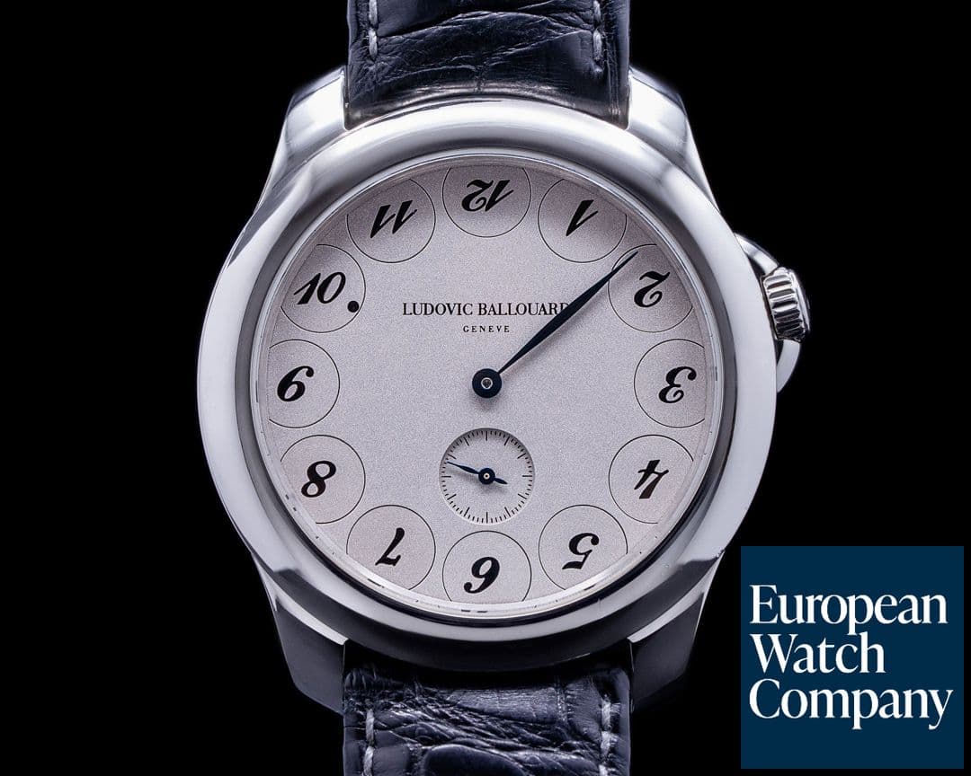 Image of Ludovic Ballouard Montres Ludovic Ballouard Sarl Upside Down Platinum EARLY PRODUCTION