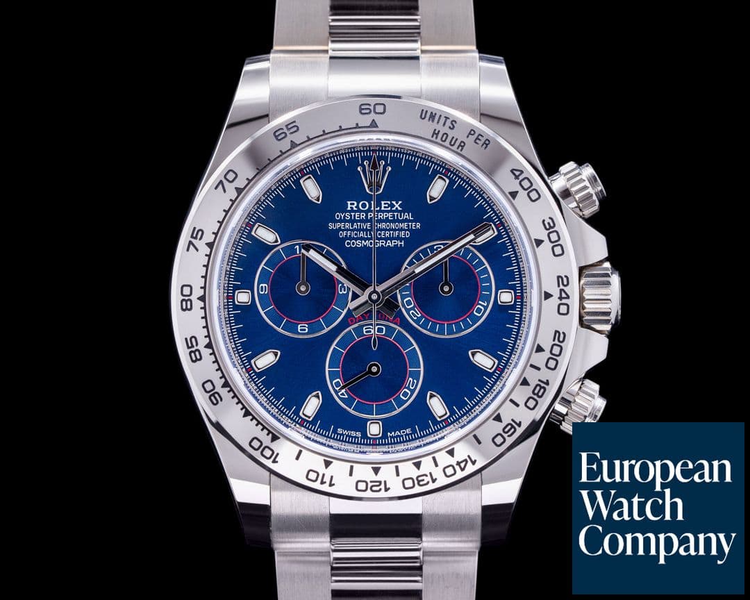 Image of Rolex Daytona 116509 Blue Dial 18K White Gold 2022