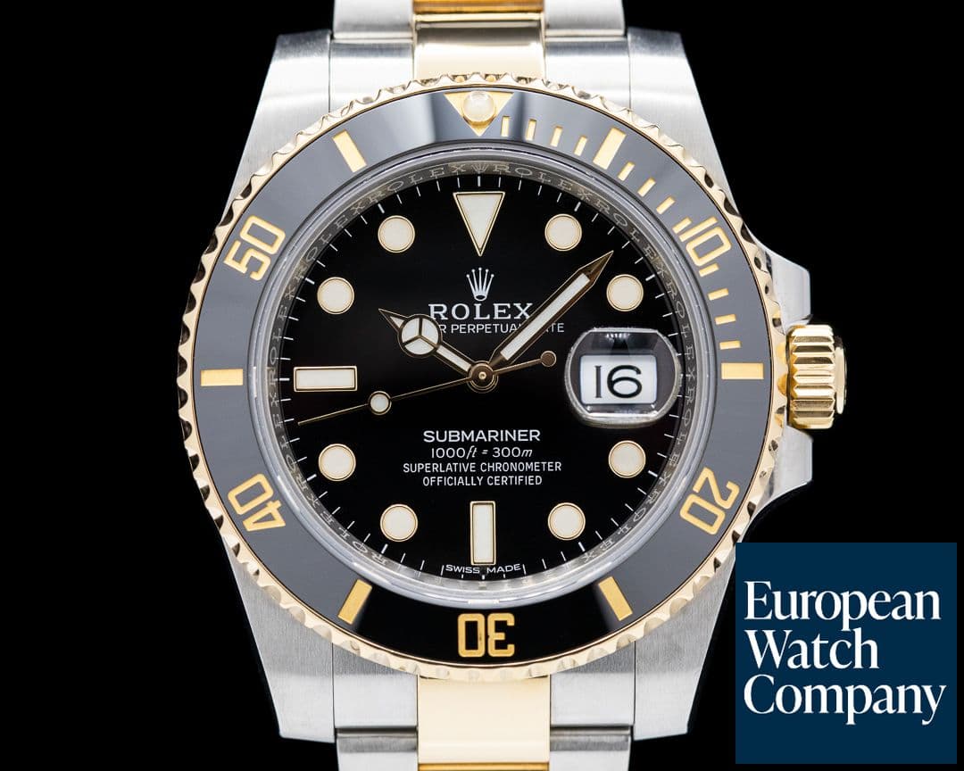 Image of Rolex Submariner 116613LN Ceramic Black Dial 18K / SS 