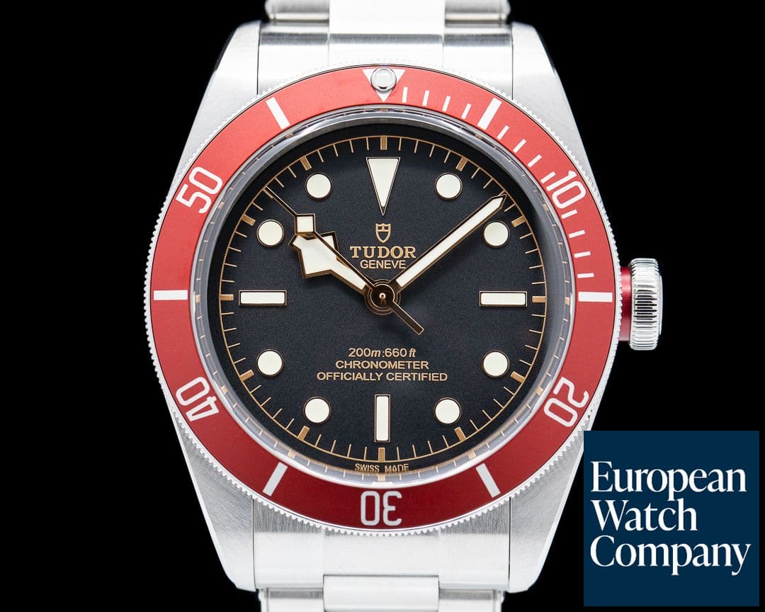 Image of Tudor Tudor Heritage Black Bay Red SS / Bracelet