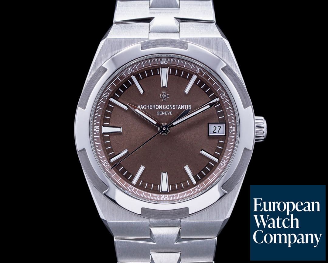 Image of Vacheron Constantin Overseas 4500v Automatic 41mm BROWN Dial RARE