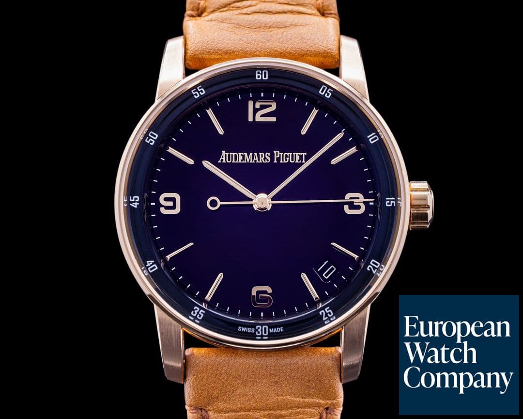 Image of Audemars Piguet Code 11:59 Automatic 18k Rose Gold / Smoked Purple Dial