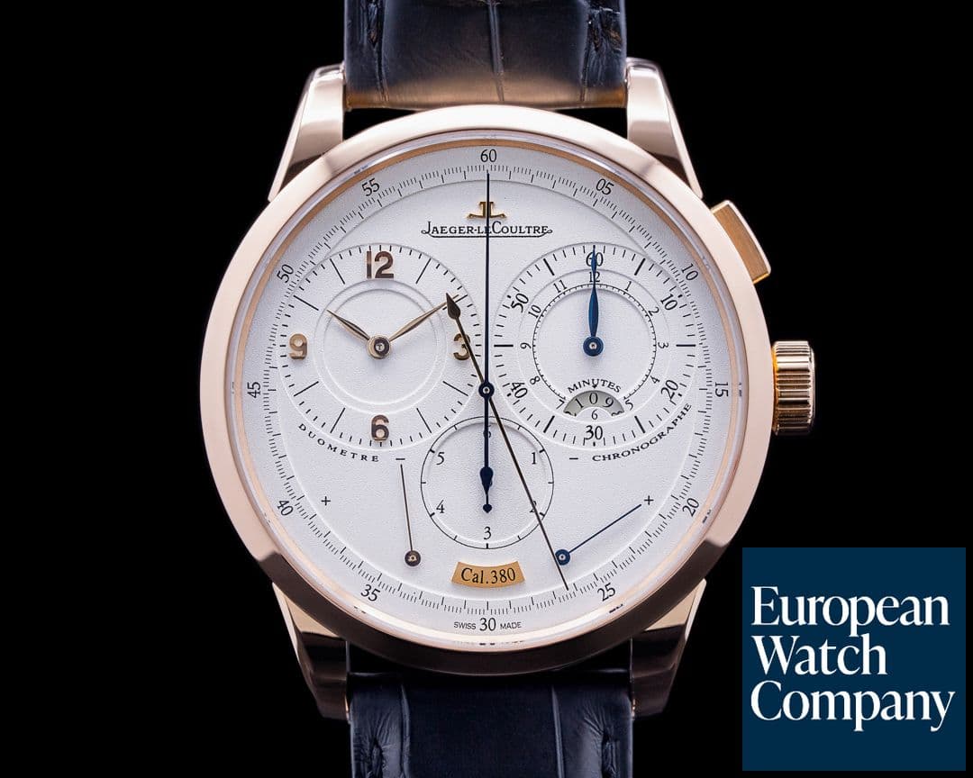 Image of Jaeger LeCoultre Duometre a Chronographe 18K Rose Gold 