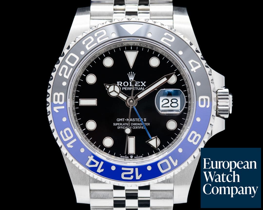 Image of Rolex GMT Master II 126710 Ceramic "Batman" SS 