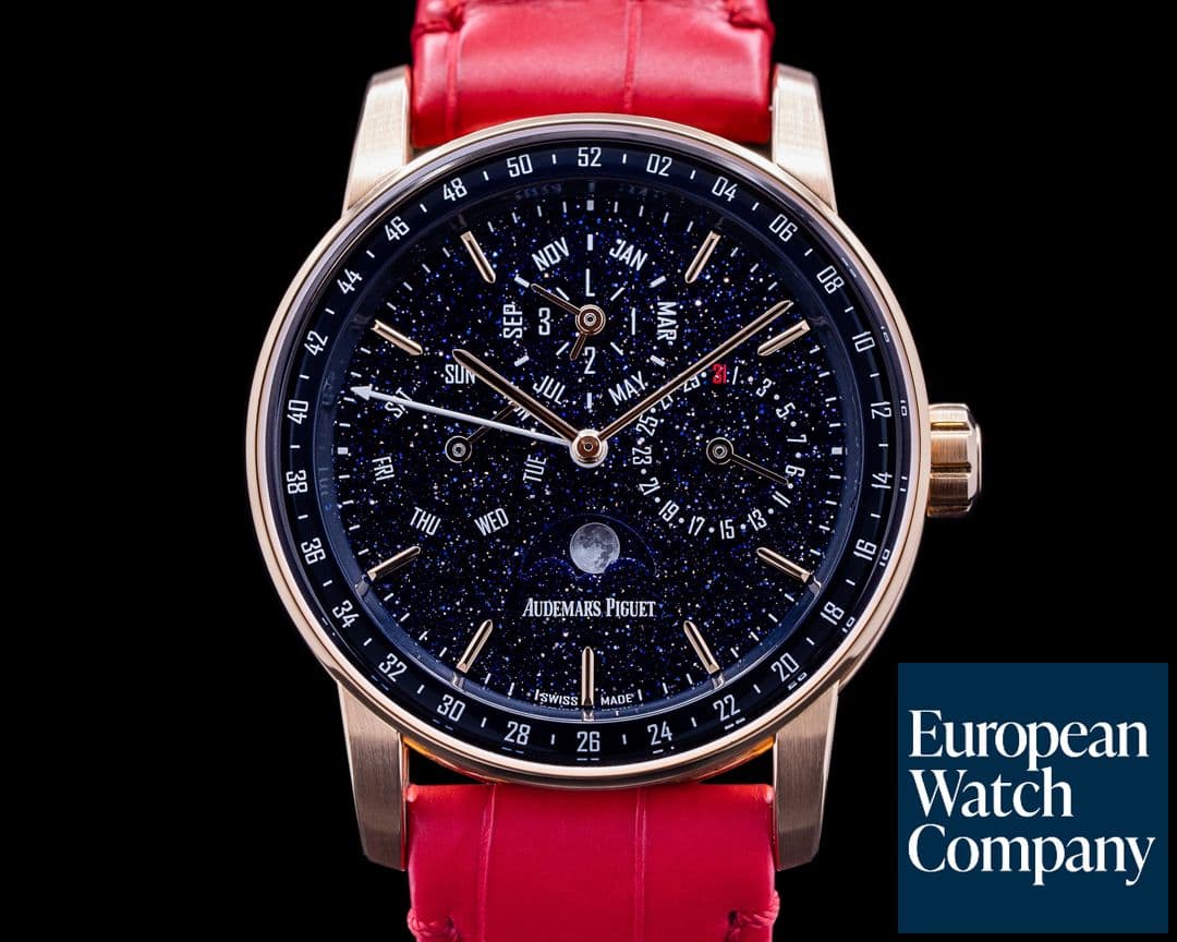Image of Audemars Piguet Code 11:59 Perpetual Calendar 18k RG / Blue Aventurine Dial 