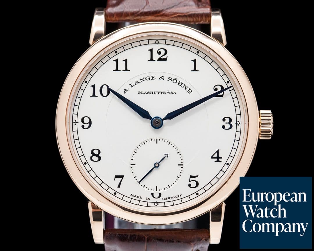Image of A. Lange and Sohne 1815 18K Rose Gold Silver Dial 38.5MM