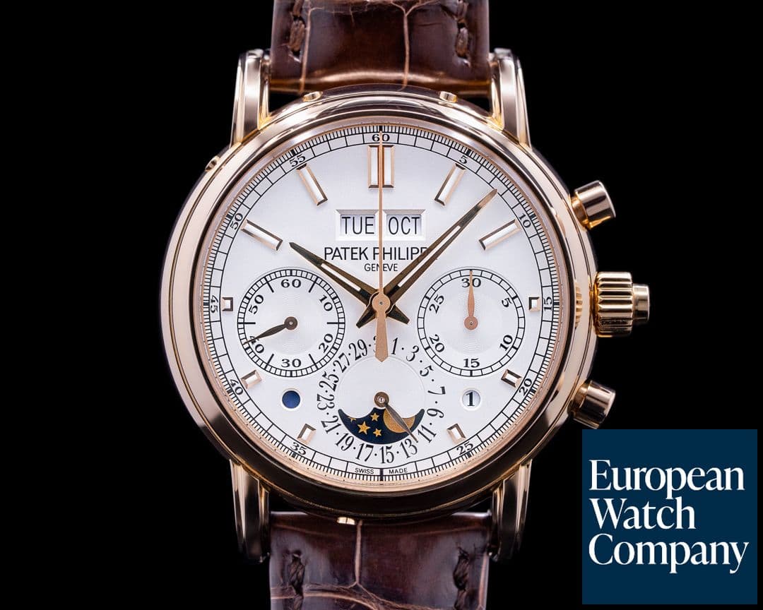 Image of Patek Philippe 5204R Split Second Perpetual Calendar Chronograph Rose Gold
