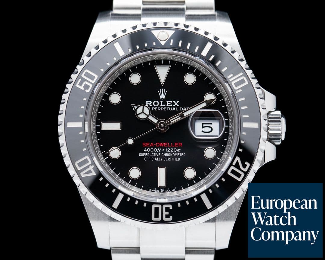 Image of Rolex Sea Dweller 126600 RED 43MM SS 2022