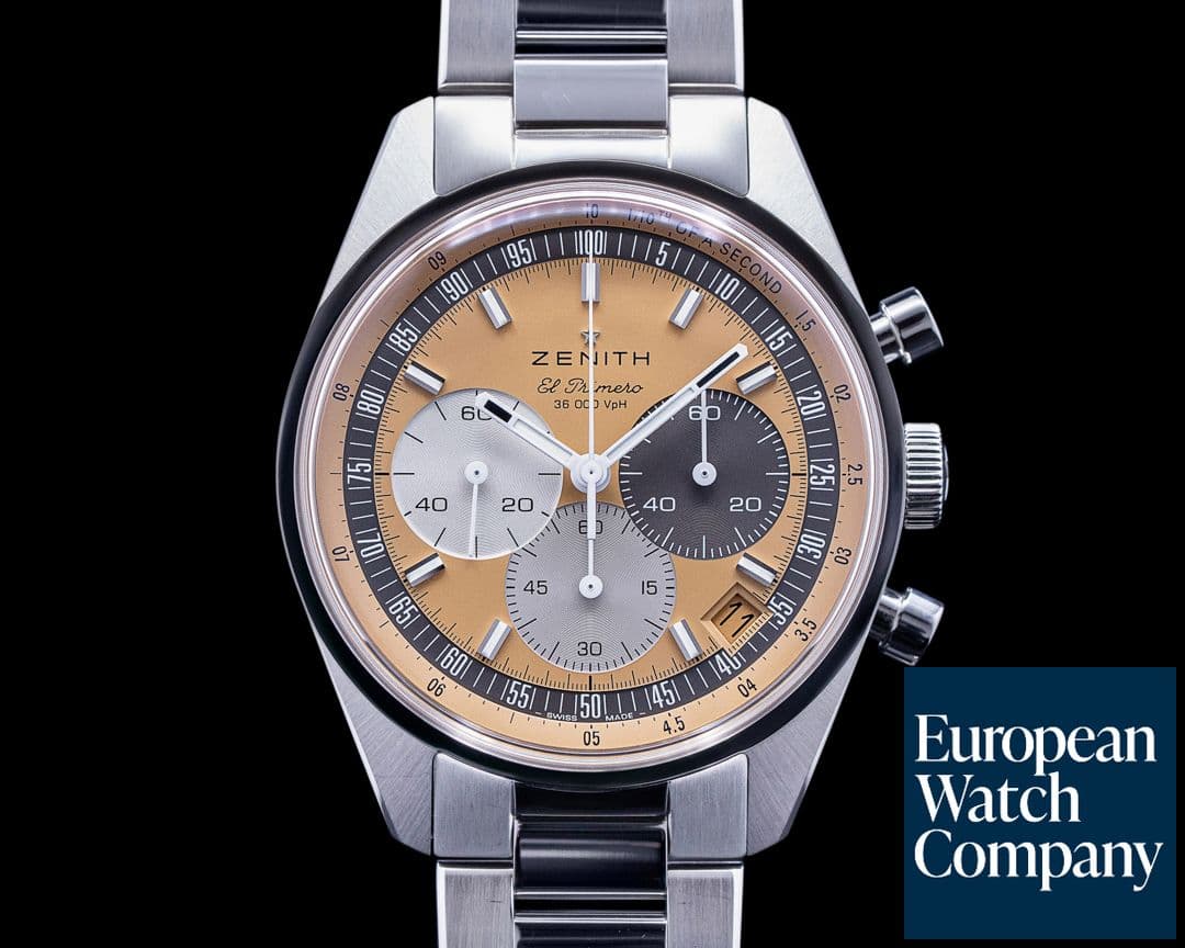Image of Zenith El Primero Chronomaster Original "HODINKEE" Salmon Dial