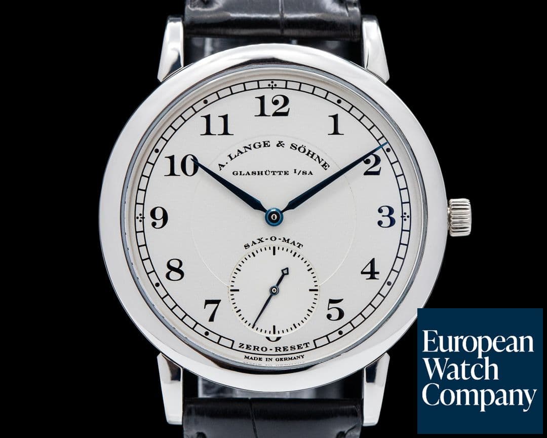 Image of A. Lange and Sohne 1815 Automatik 303.025 Platinum Silver Dial RARE