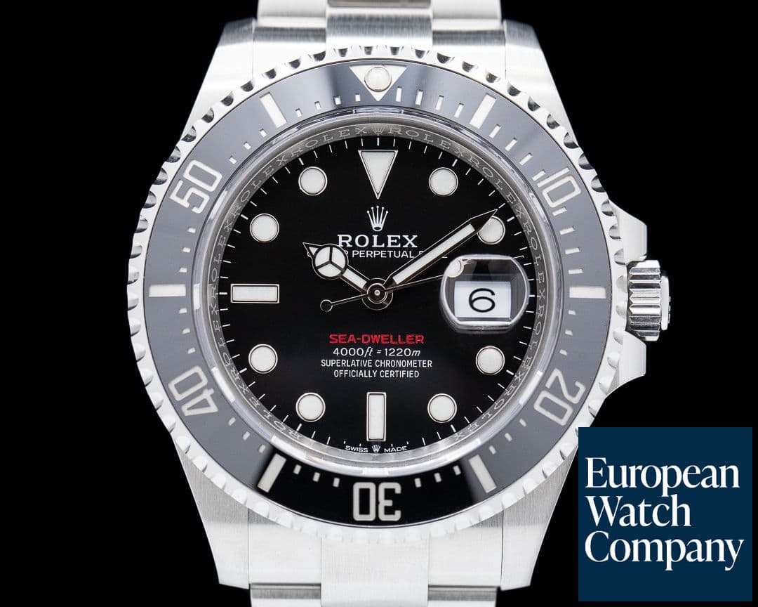 Image of Rolex Sea Dweller 126600 RED 43MM SS 