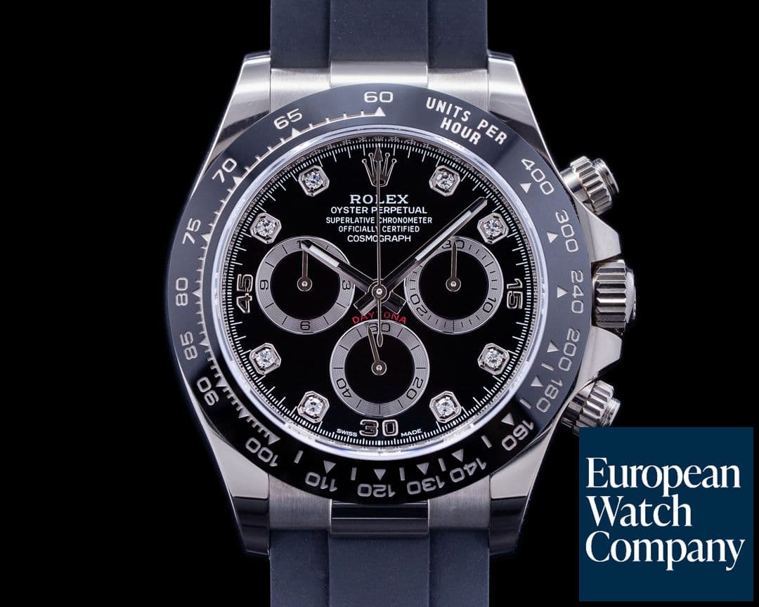 Image of Rolex Daytona 116519 18K Ceramic Black Diamond Dial 2022