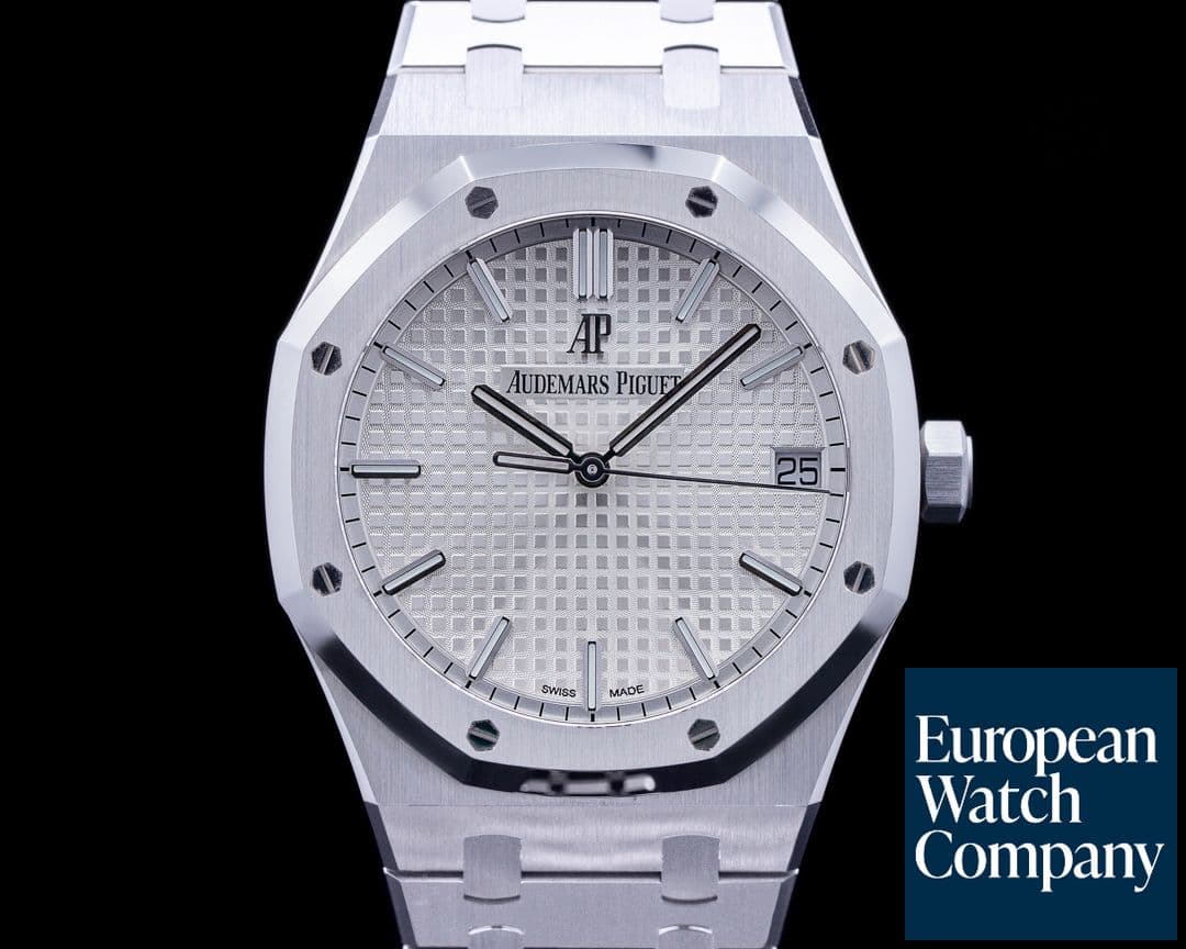 Image of Audemars Piguet Royal Oak White Dial 15500ST UNWORN