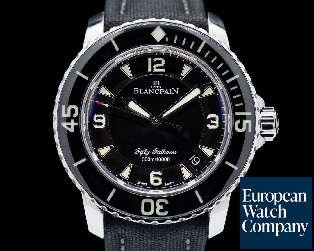 Image of Blancpain Fifty Fathoms Automatic SS / Kevlar