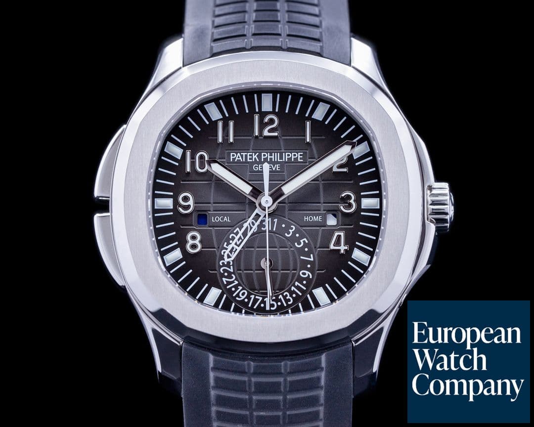 Image of Patek Philippe Aquanaut 5164A Travel Time SS / Rubber