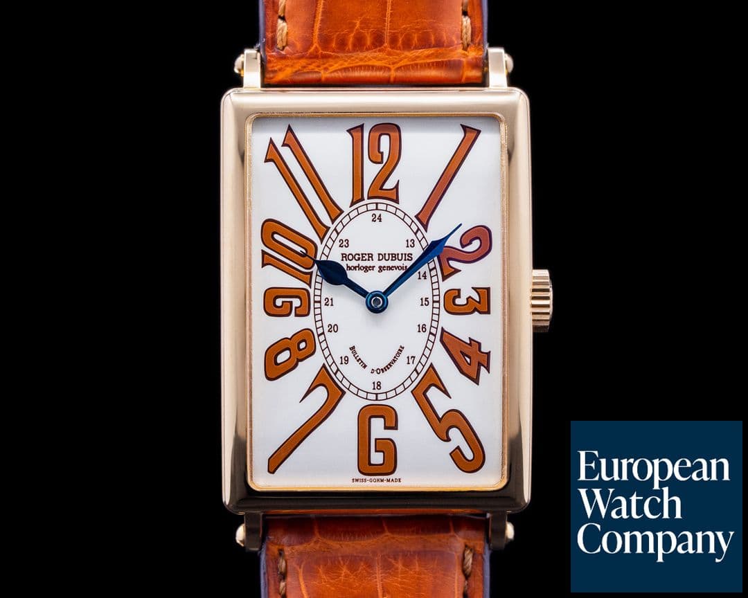 Image of Roger Dubuis Much More XL 18K Rose Gold White Dial FULL SET 