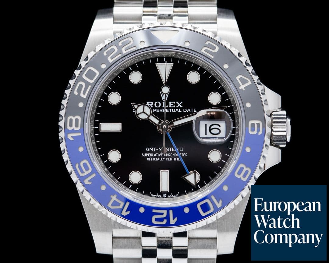 Image of Rolex GMT Master II 126710 Ceramic "Batman" SS 