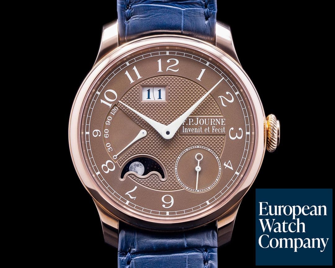 Image of F. P. Journe Octa Automatique Lune Rose Gold HAVANA DIAL 2021