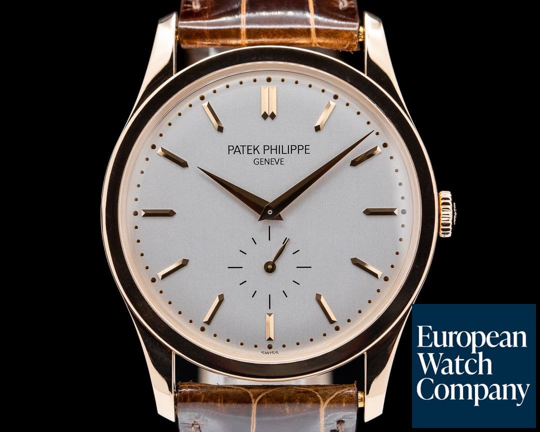 Image of Patek Philippe Calatrava Manual Wind 18K Rose Gold