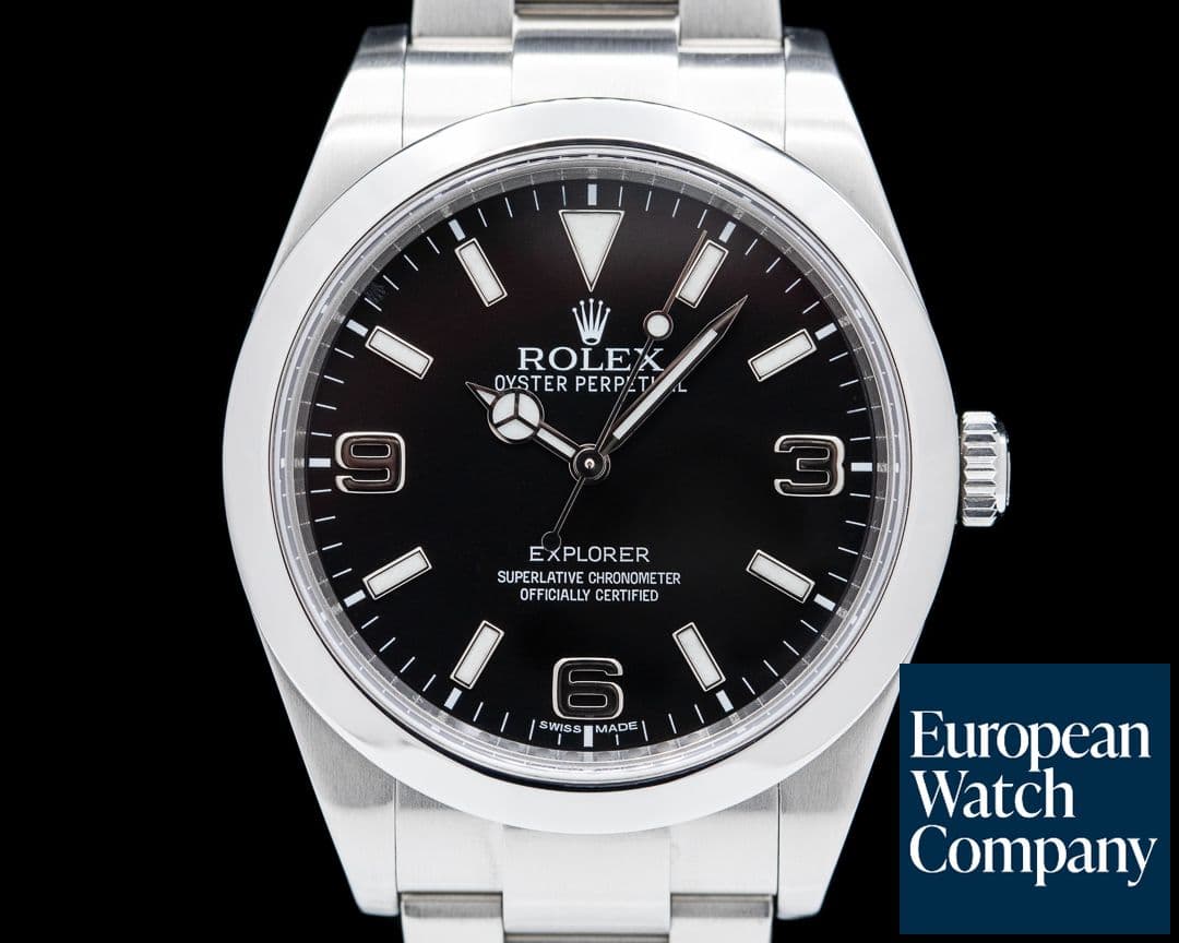 Image of Rolex Explorer I 214270 39MM Mark 1 dial