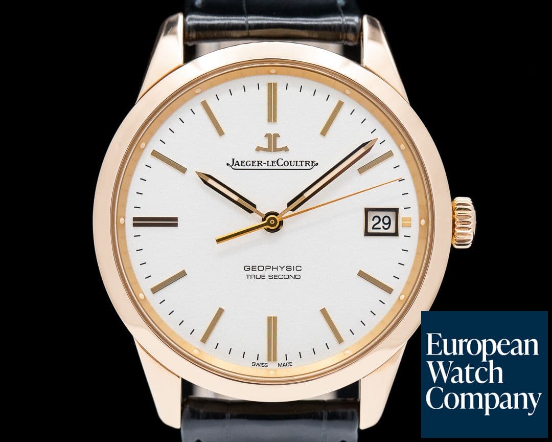 Image of Jaeger LeCoultre Geophysic True Second 18k Rose Gold