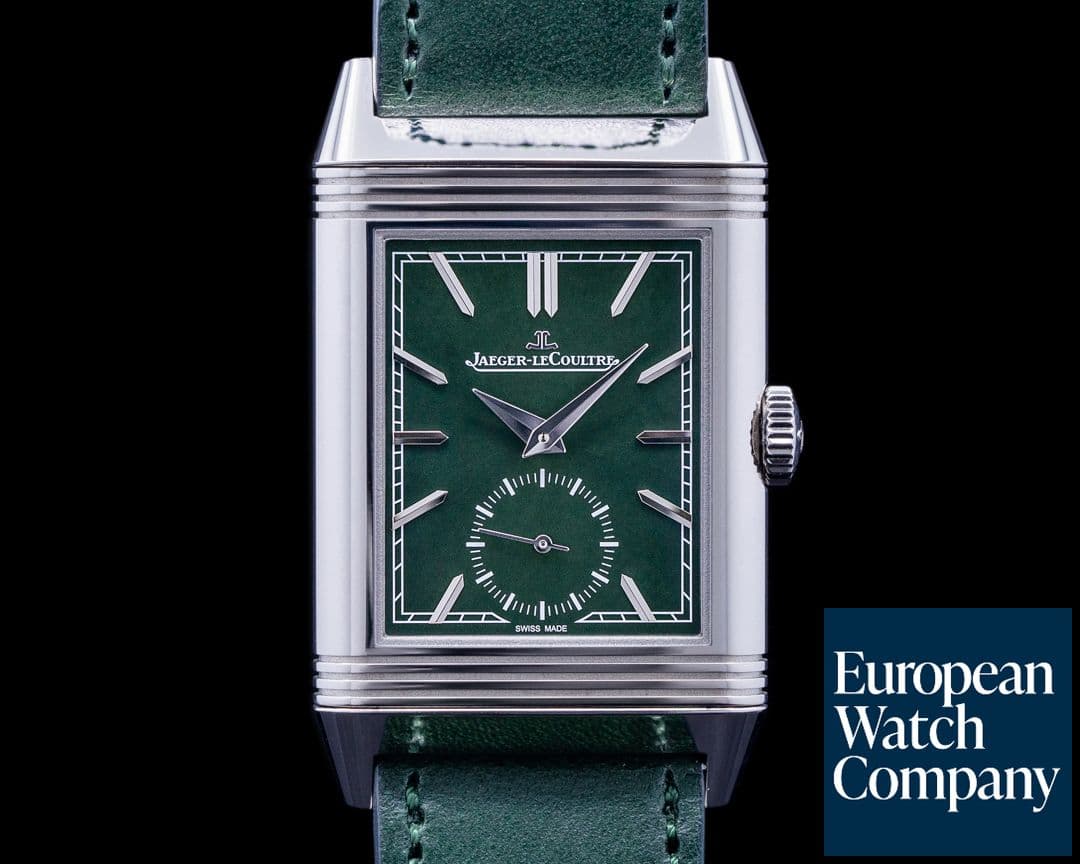 Image of Jaeger LeCoultre Reverso Tribute Small Seconds Green