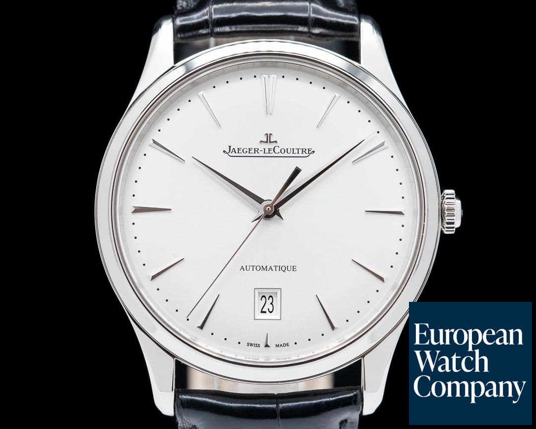 Image of Jaeger LeCoultre Master Ultra Thin Date SS Silver Dial 2022