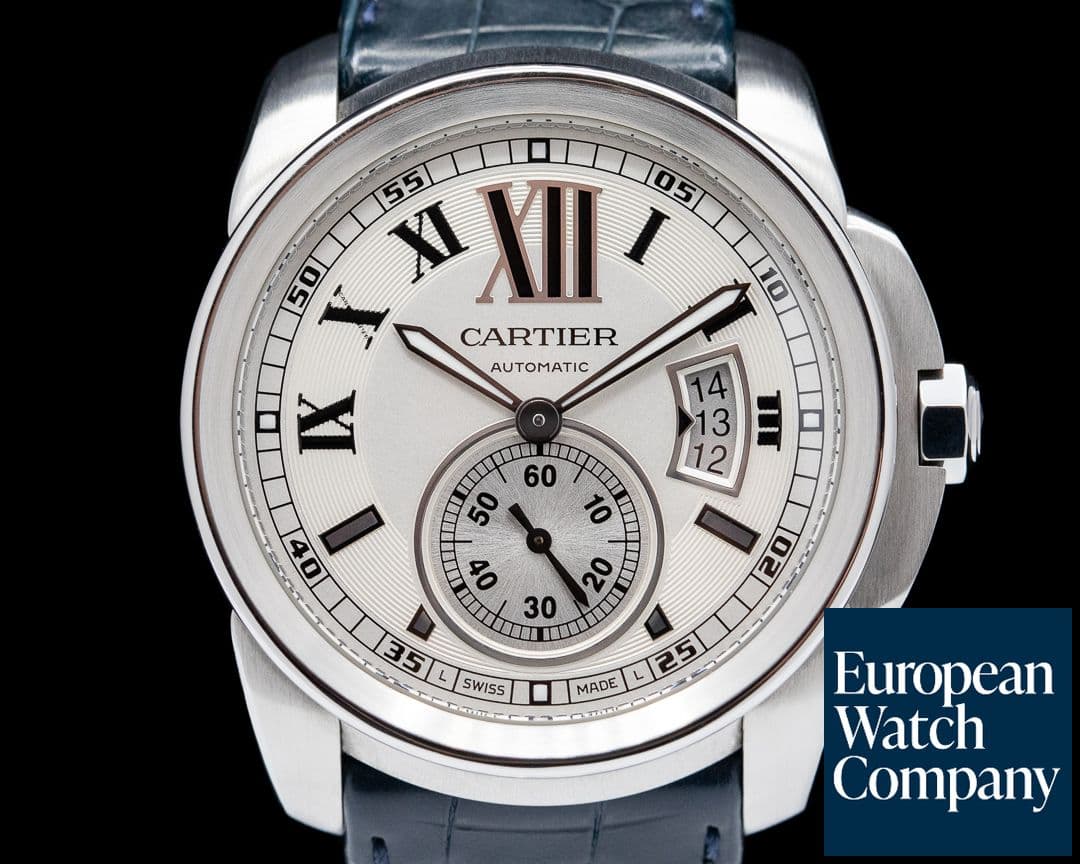Image of Cartier Calibre de Cartier Automatic Silver Dial SS